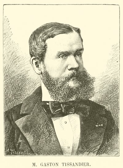 M Gaston Tissandier de French School